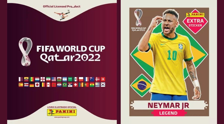 Figurinha Da Copa Neymar Jr Legend Bronze Original Panini em Promoção na  Americanas