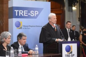 Silmar Fernandes foi empossado na sexta-feira 23) para o próximo biênio à frente do TRE-SP.