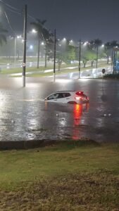 Americana registrou 89mm de chuva nesta terça de Carnaval