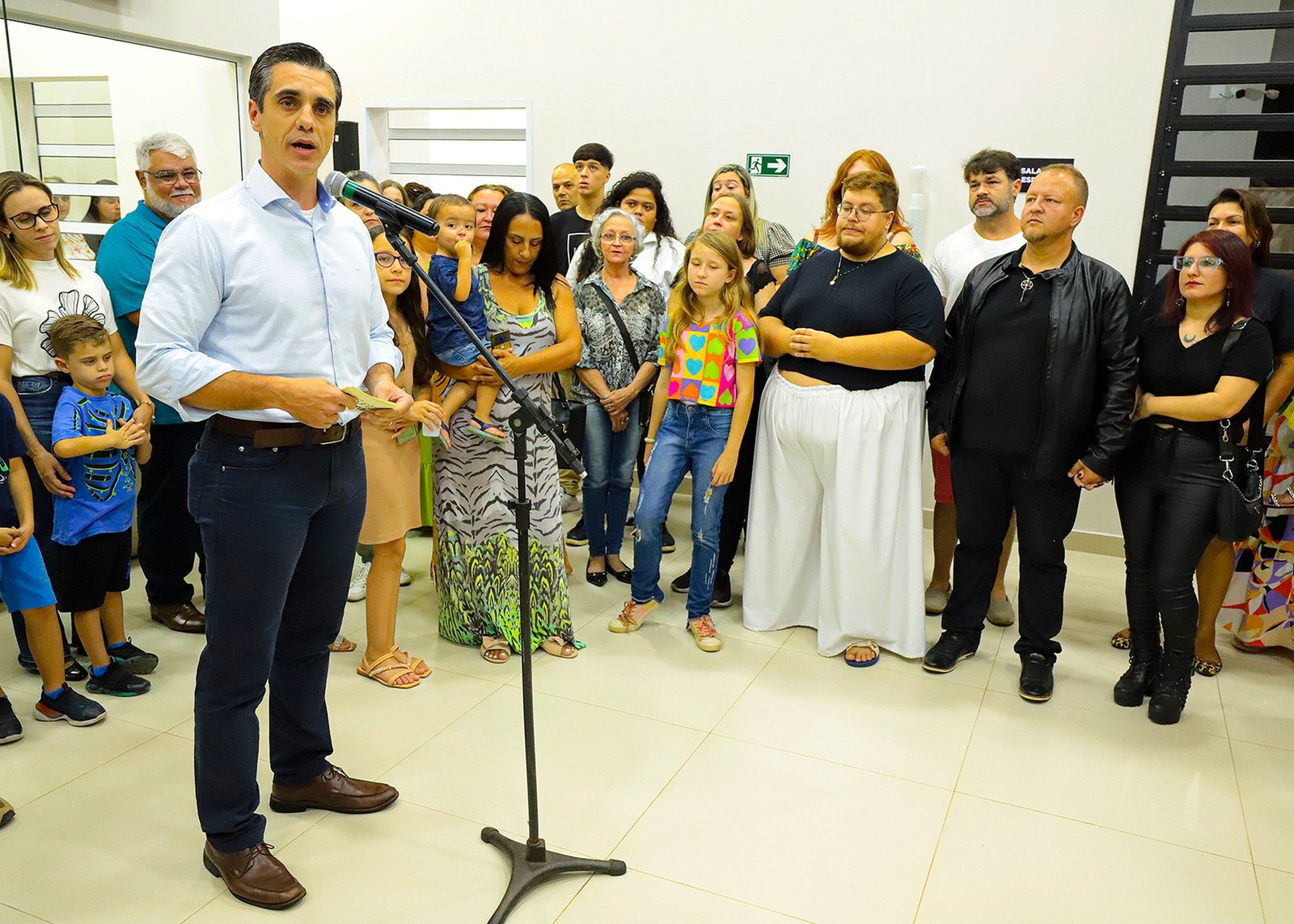 Prefeito Rafael Piovezan inaugura Novo Laboratório de Análises Clínicas em Santa Bárbara