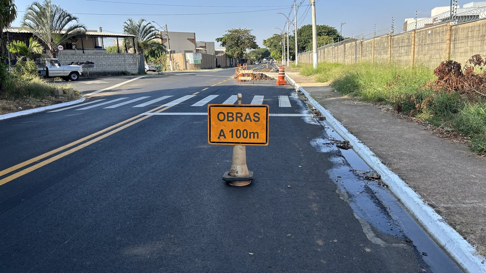 Prefeitura de Americana finaliza manutenção em sarjetões da Avenida Lírio Correa