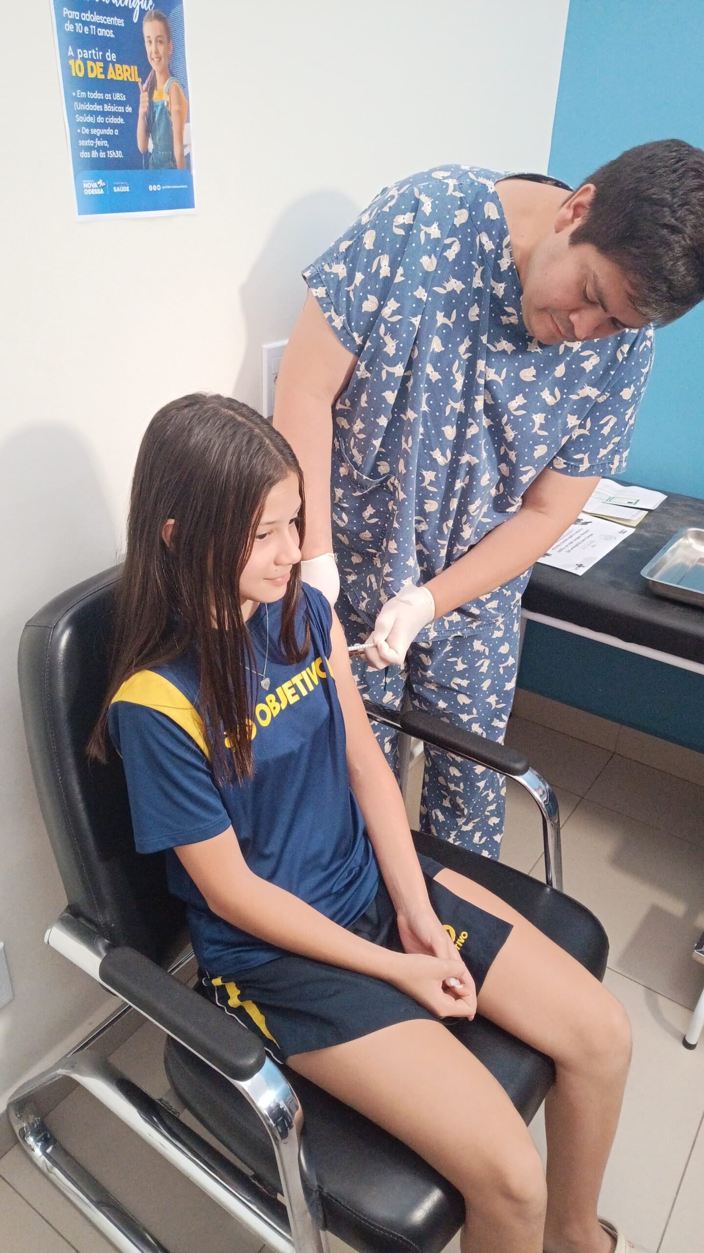 Nova Odessa inicia 2ª dose da vacina contra a dengue em adolescentes de 10 a 14 anos