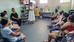 O tema “Igualdade Racial” foi abordado em palestra, na manhã desta segunda-feira (11), no território do CRAS (Centro de Referência de Assistência Social) da Vila Mathiensen.