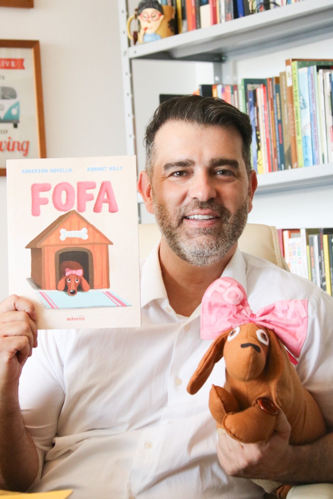 Livro infantil que trata de simplicidade, diversão e amor é o novo lançamento da Editora Adonis