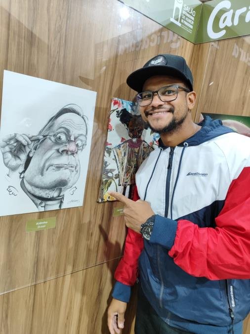 Artista de Nova Odessa tem caricatura selecionada no 52º Salão Internacional de Humor de Piracicaba