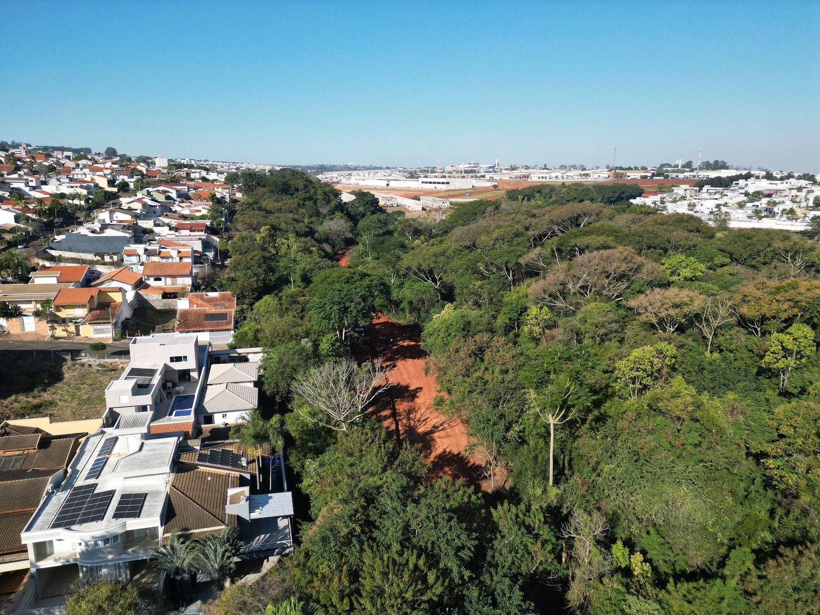 Obras de abertura da Avenida Americana avançam no trecho próximo ao Velódromo