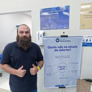 Paciente destaca atendimento ágil no Hospital Municipal após dor torácica