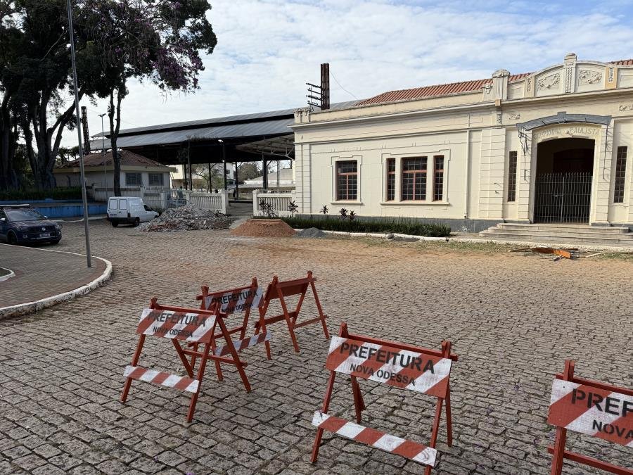 Prefeitura de Nova Odessa inicia obras de restauração da antiga Estação Ferroviária