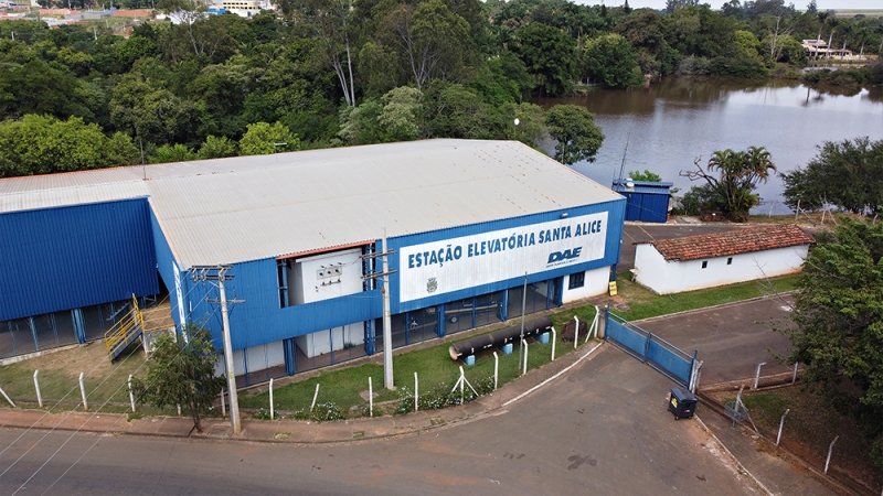 DAE fará manutenção emergencial em ponto de captação de água em Santa Bárbara d’Oeste