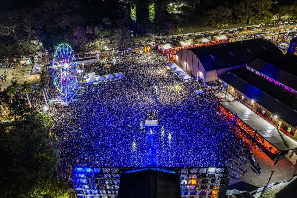 Santa Bárbara Rock Fest 2025 reúne 98 mil pessoas em três dias de shows históricos