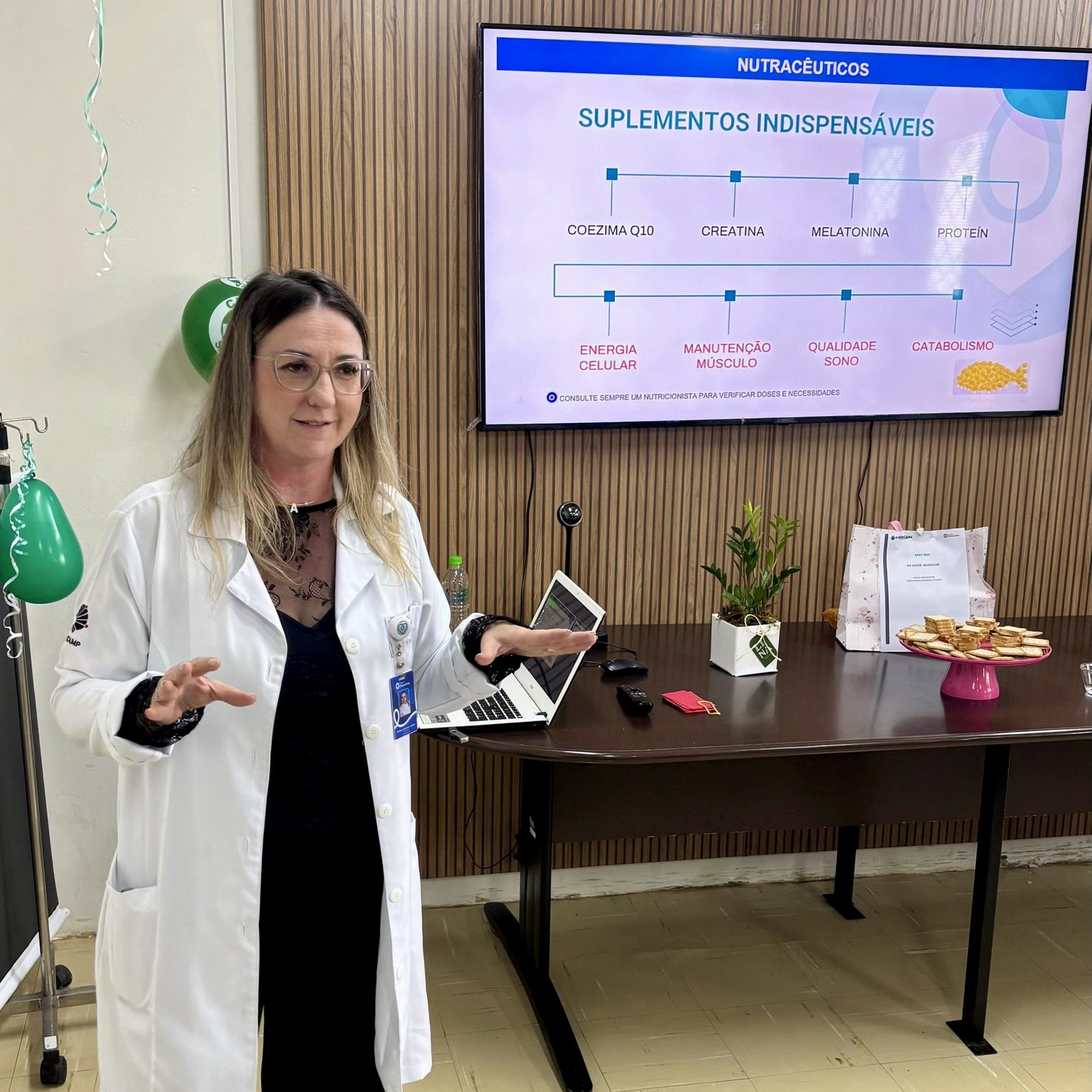 Nutricionista do HM de Americana terá trabalho apresentado em congresso nacional de nutrição