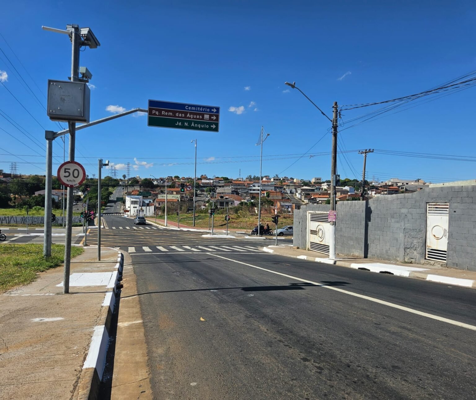 Prefeitura de Hortolândia reforça segurança viária em três pontos da cidade