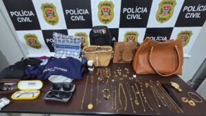Diarista é presa em flagrante por furto de joias em condomínio de luxo em Santa Bárbara