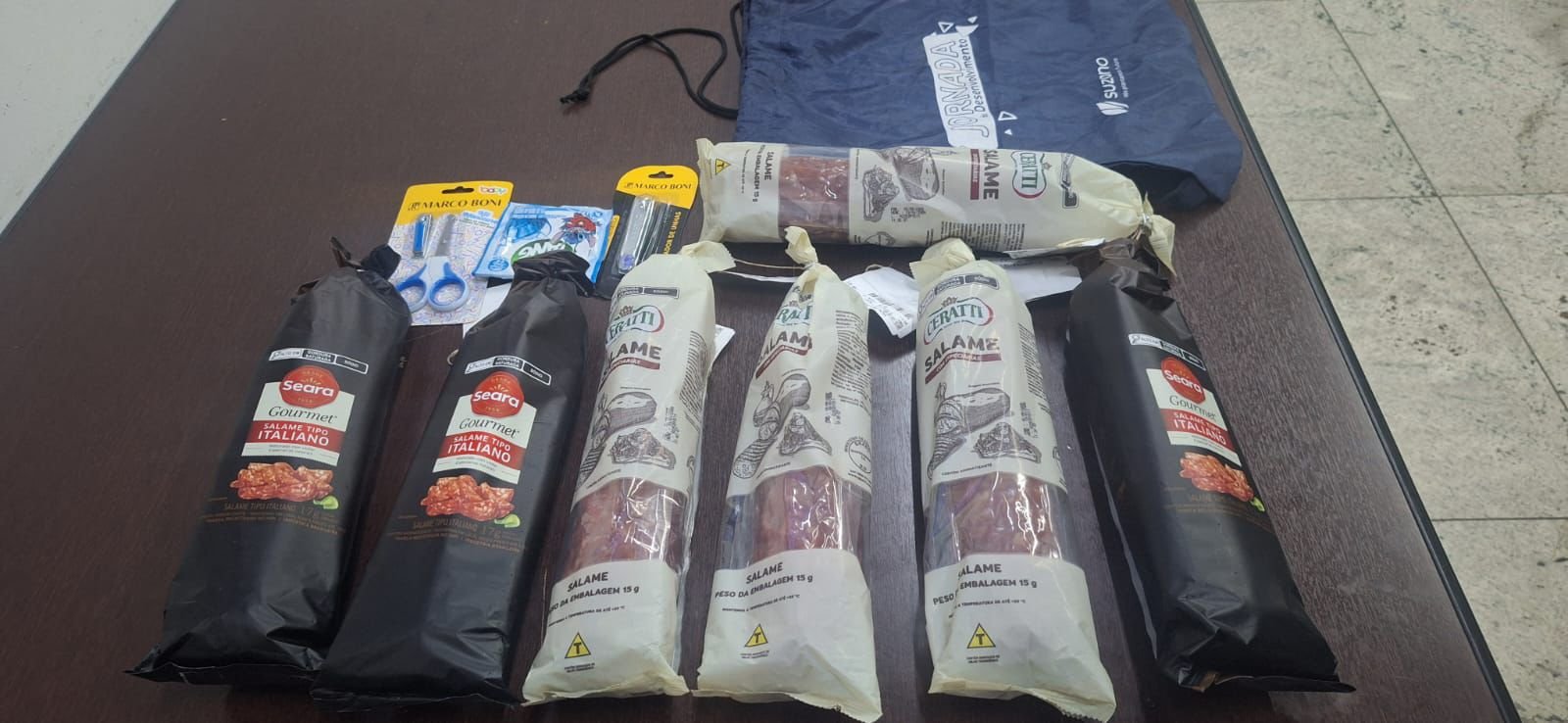 Gama prende homem por furto em supermercado de Americana