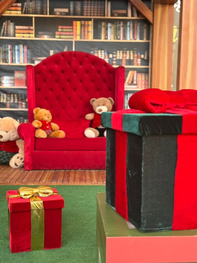 Americana Shopping celebra seu primeiro Natal com campanha especial e a chegada do Papai Noel