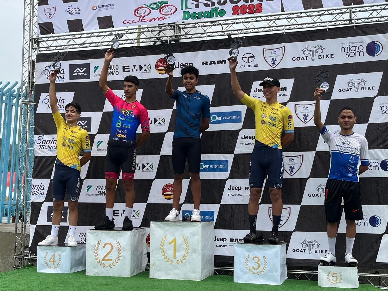 Ciclista americanense conquista título em competição estadual