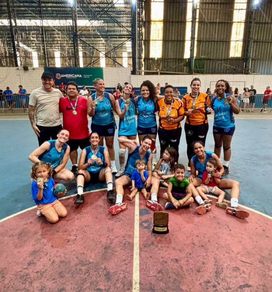 Handebol feminino de Americana conquista o título da Liga Estadual