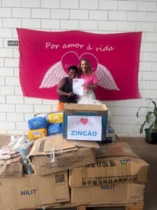 Rosa do Bem conclui entrega de 19 toneladas de alimentos