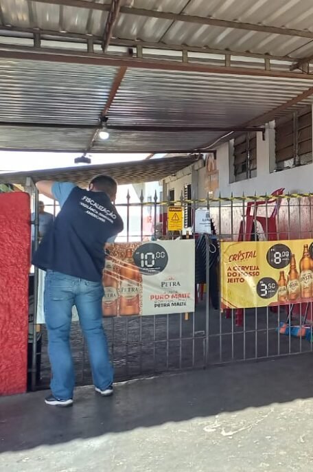 Vigilância Sanitária interdita lanchonete no Jardim Progresso por funcionamento irregular