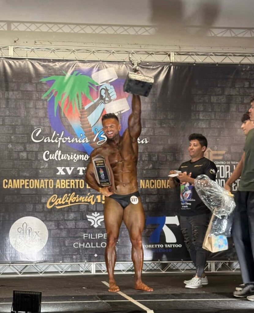 Atleta de Americana, Matheus Lirani conquista primeiro lugar e faz história no fisiculturismo