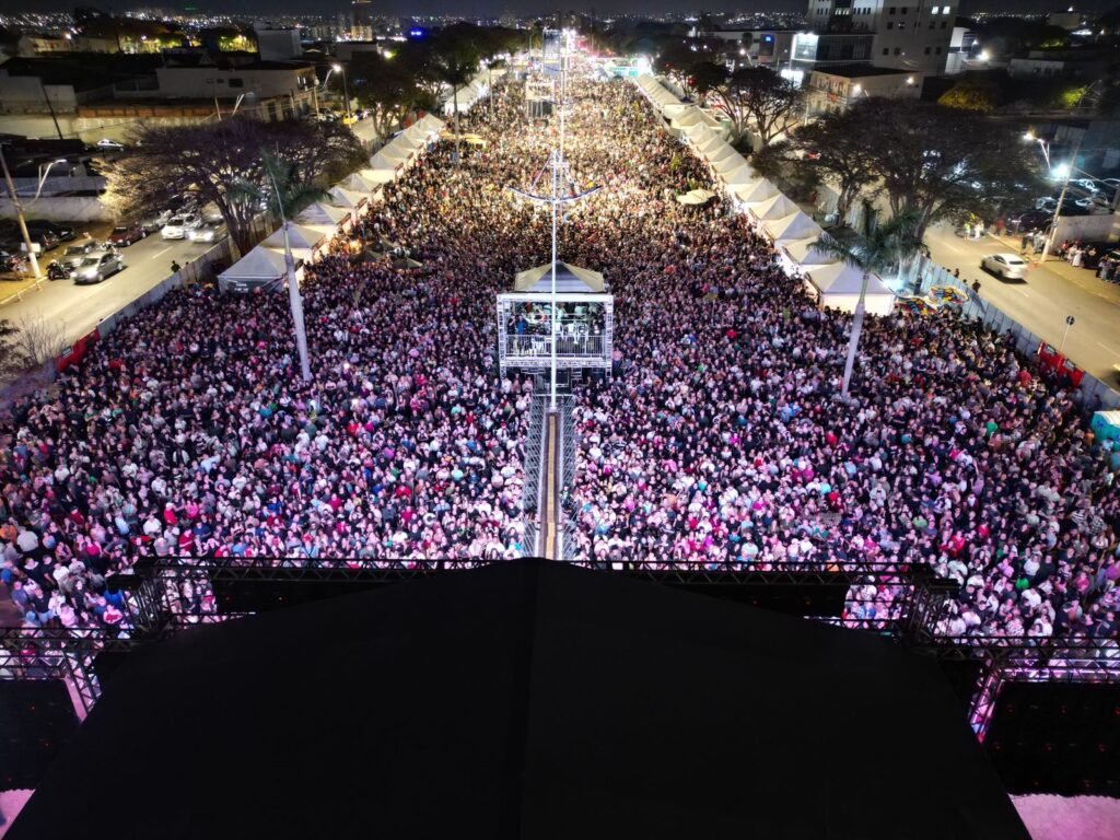 Mais de 160 mil pessoas prestigiaram os grandes eventos culturais de Americana em 2025