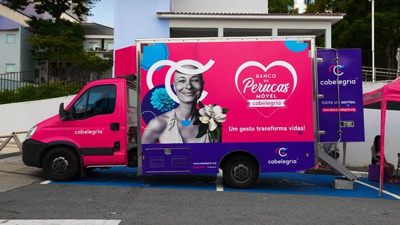 Unacon recebe Banco de Perucas Móvel para atendimento gratuito a pacientes oncológicas nesta quinta-feira