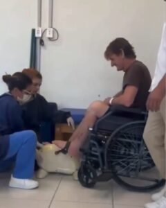 Idoso que recebeu polilaminina após ter tratamento negado pela Justiça começa a mexer as pernas