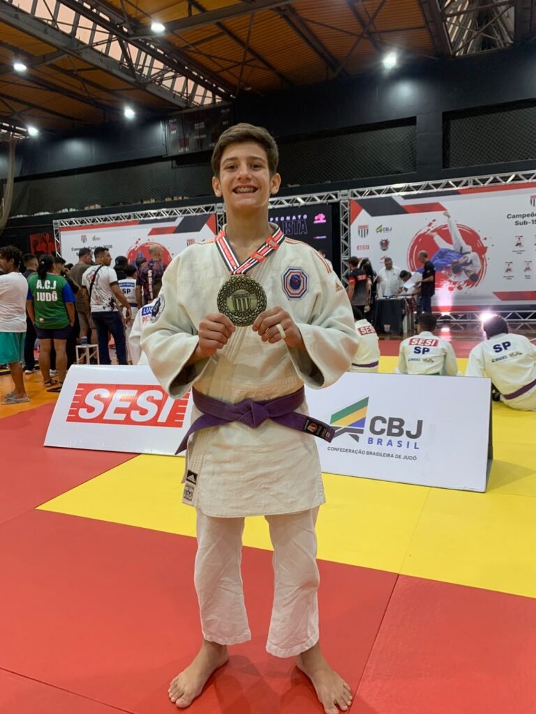 Judoca de Americana conquista bronze no Campeonato Paulista Sub-15