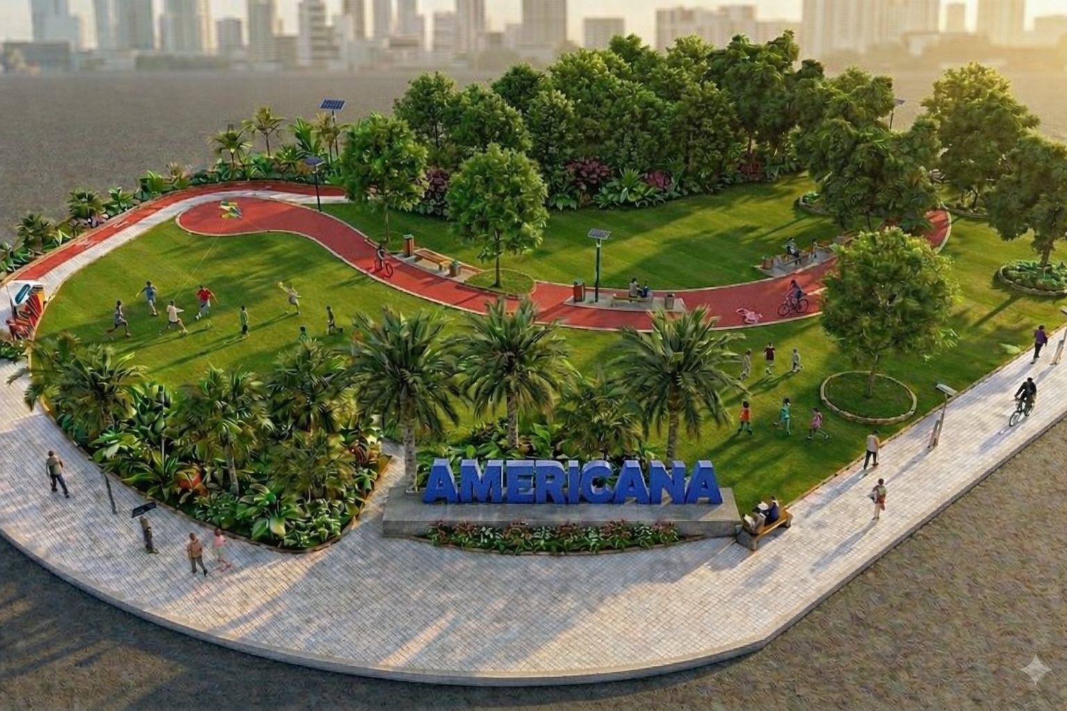 Prefeito Chico anuncia remodelação da entrada da região da Praia Azul com ampla estrutura esportiva