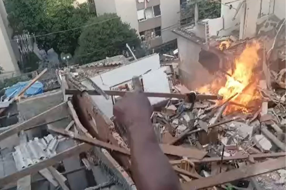 Explosão de obra da Sabesp em SP deixa um morto, três feridos e atinge pelo menos 46 imóveis