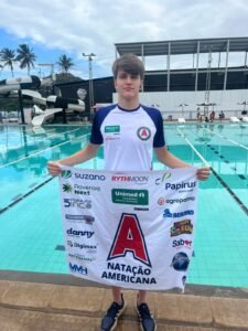 Nadador de Americana é convocado para representar o Brasil em torneio inédito para a seleção