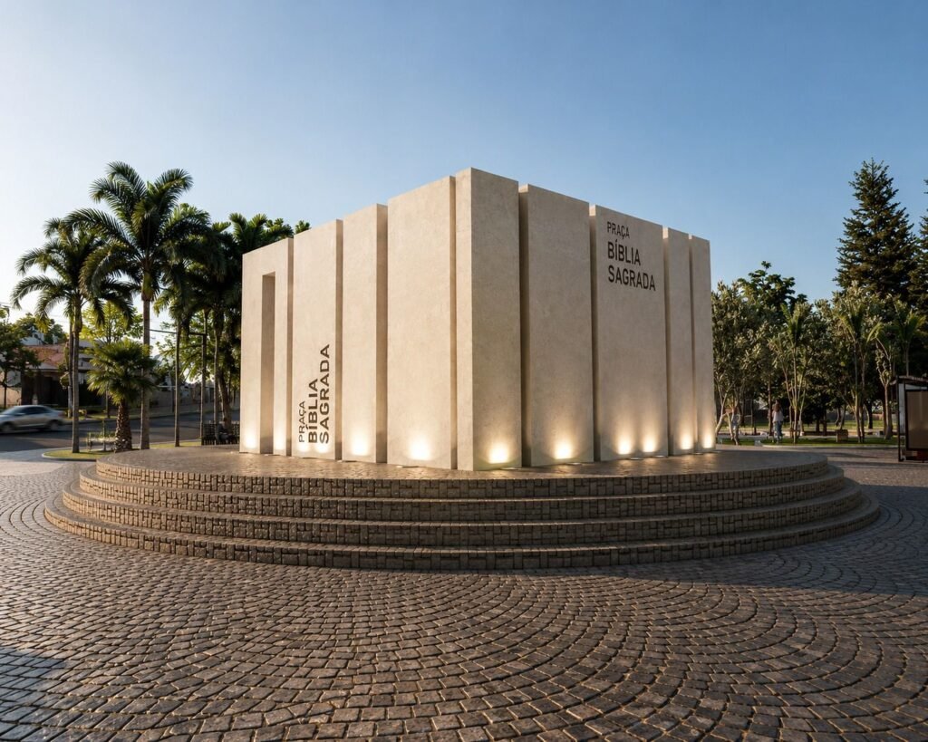 Prefeito Chico assina ordem de serviço para revitalização da Praça da Bíblia