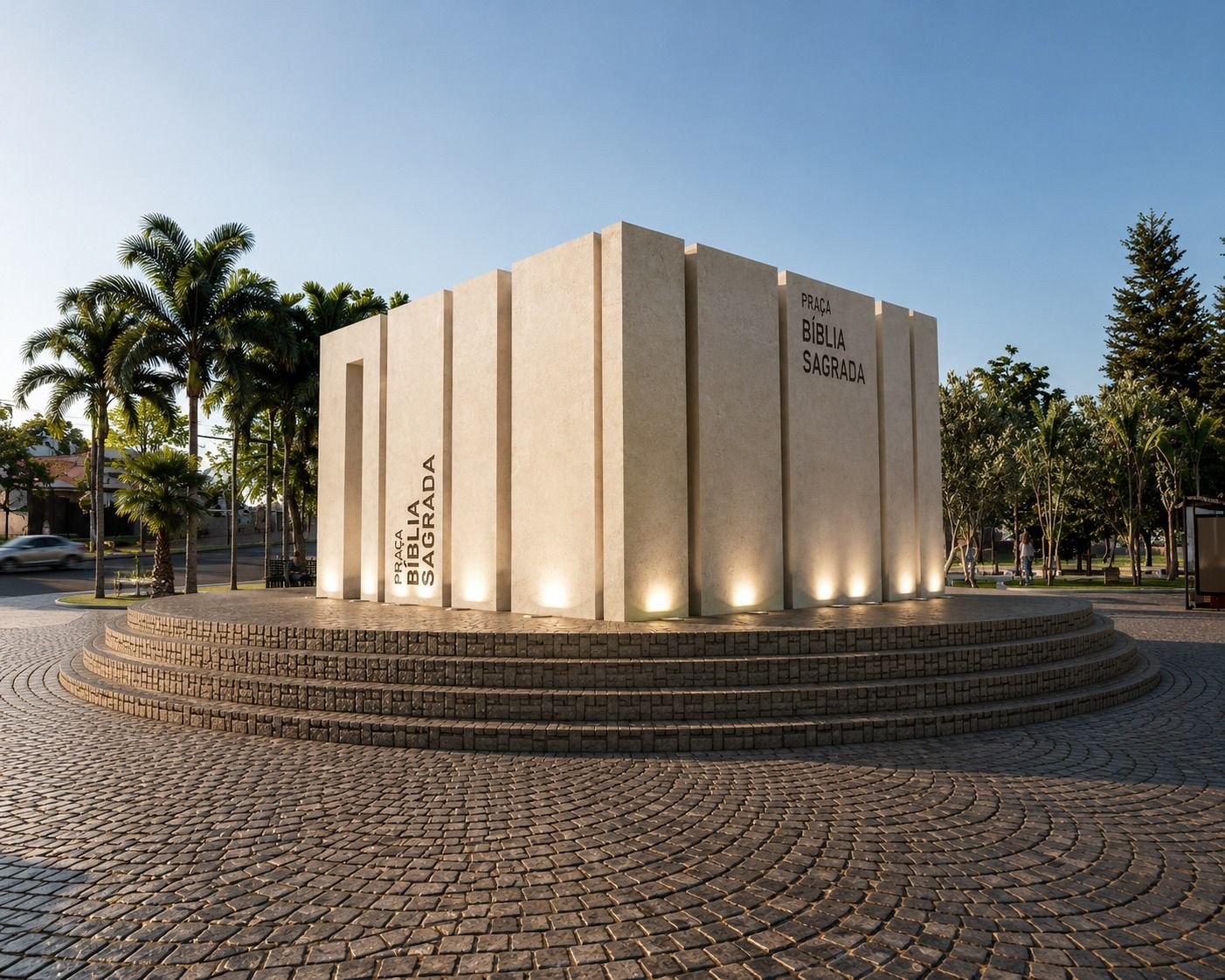 Prefeito Chico assina ordem de serviço para revitalização da Praça da Bíblia