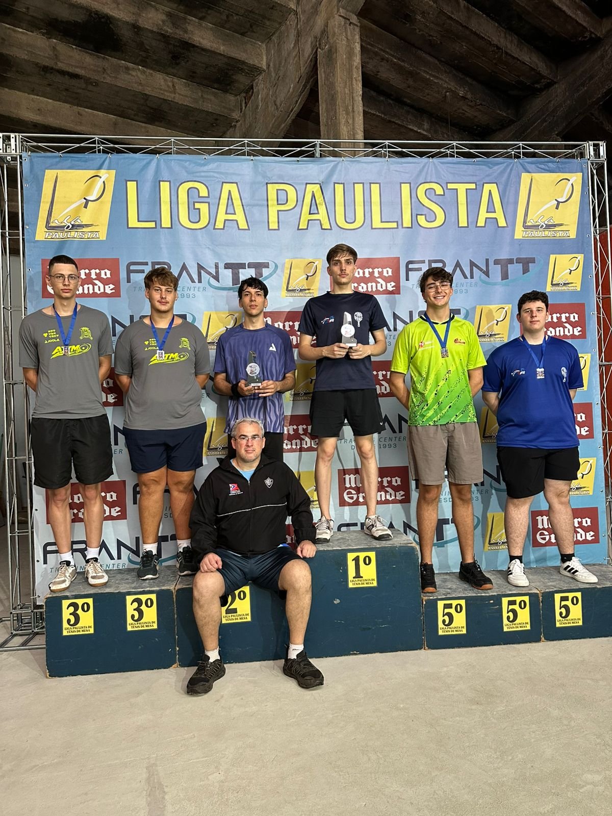 Tênis de mesa de Americana conquista pódios na Liga Paulista