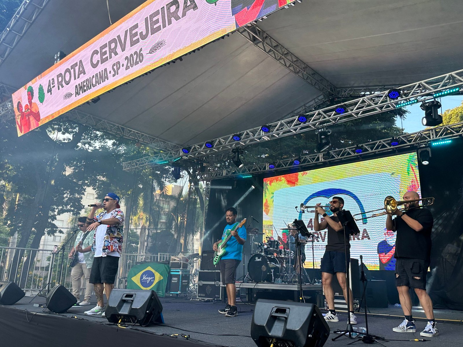 Banda SKA7 traz clássicos e sucessos com identidade ska para o Rock Day Americana