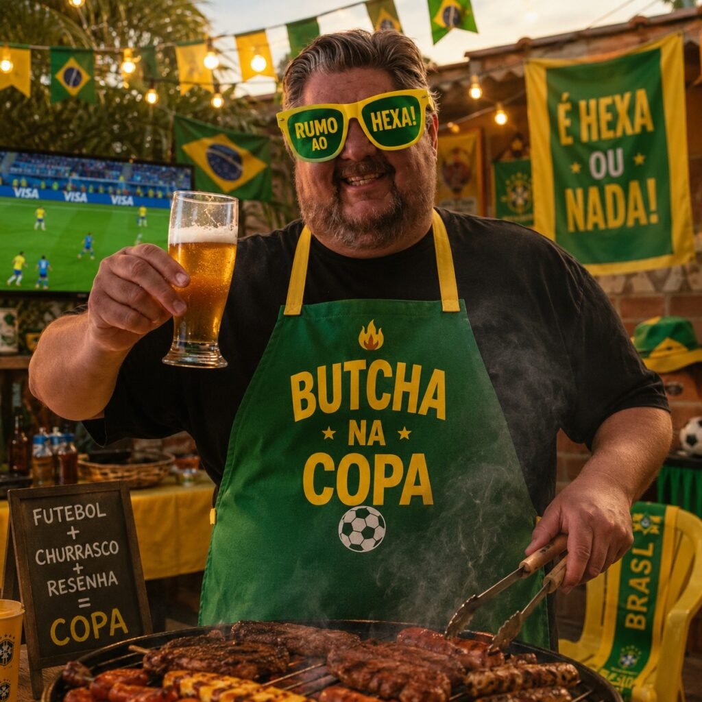 Butcha na Copa JA lança quadro com curiosidades e bom humor durante o Mundial