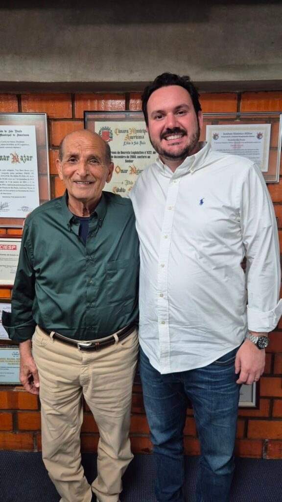 Franco Sardelli visita Omar Najar, ex-prefeito de Americana