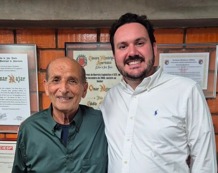 Franco Sardelli visita Omar Najar, ex-prefeito de Americana