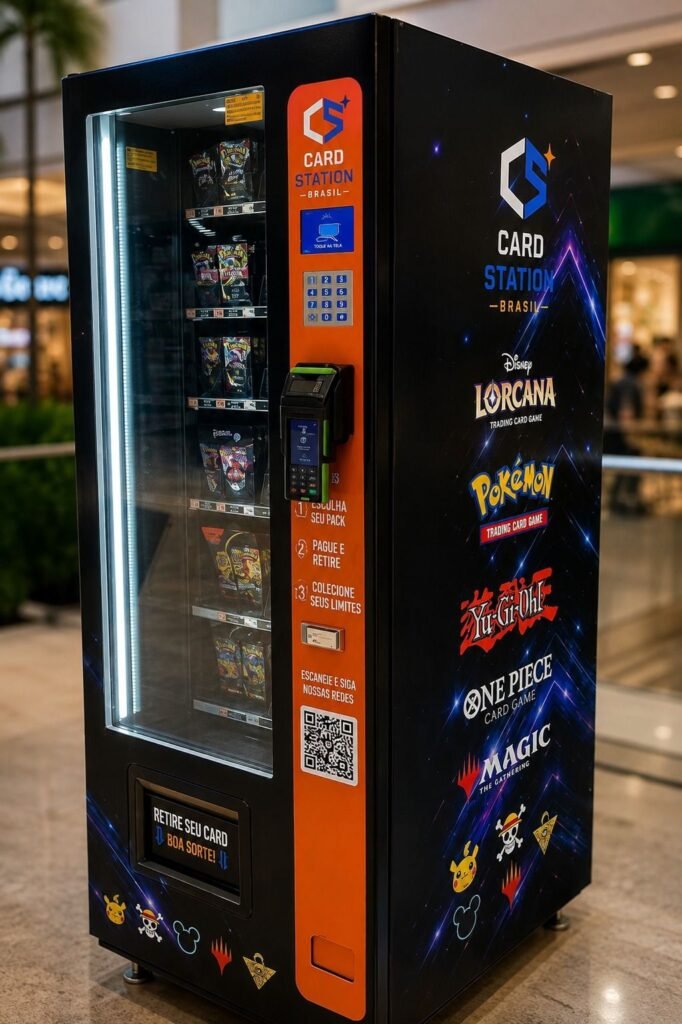 Pokémon, Disney Lorcana, One Piece e muito mais Card Station Brasil chega ao Welcome Center e ao Tivoli Shopping