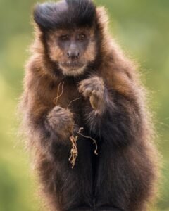 Macaco-prego invade casas, bebe álcool, toma remédios e agride moradores em Salvador